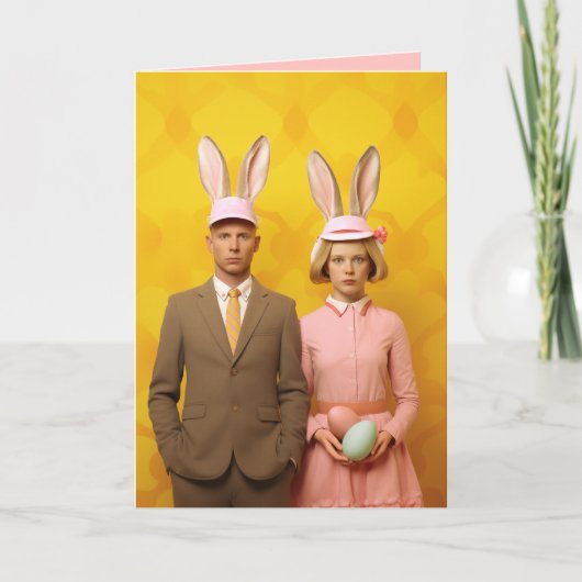 Ostersonnpaar Karte (Vorderseite)