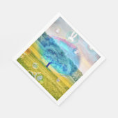 Ostersonnpapier Napkin Serviette (Ecke)