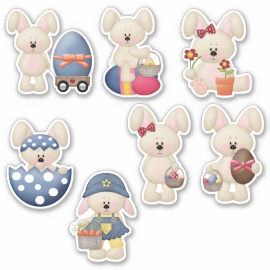 Ostersonntag Aufkleber (Vorderseite)