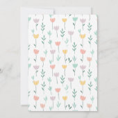 Ostersonntag Brunch Moderner Blumenkohl Niedlich B Einladung (Rückseite)