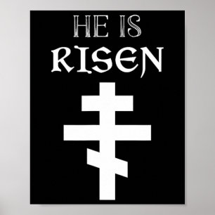 Ostersonntag Christlich Er Ist Auferstanden Aufers Poster