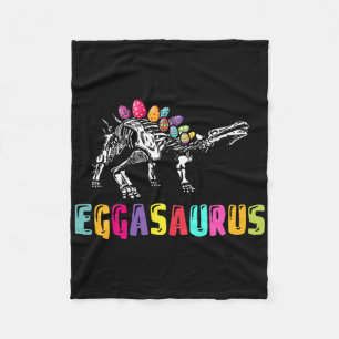 Ostersonntag-Dino - Eggasaurus Stegosaurus Ei Dino Fleecedecke