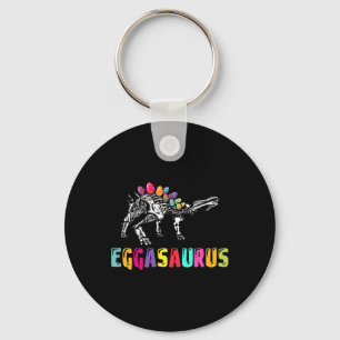 Ostersonntag-Dino - Eggasaurus Stegosaurus Ei Dino Schlüsselanhänger