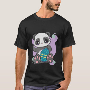 Ostersonntag Ei Jagd Frühjahr Niedlich Panda Herbi T-Shirt