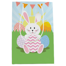 Ostersonntag farbenfrohe Eier Kinder Mittlere Geschenktüte