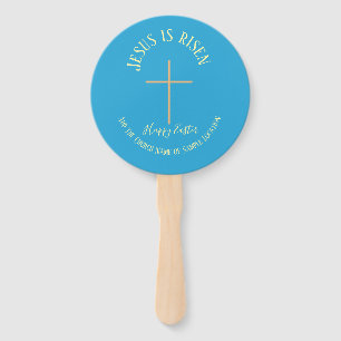 Ostersonntag Frühlingsblaue Kirchenveranstaltung Fächer