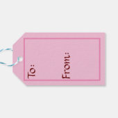 Ostersonntag Geschenkanhänger (Rückseite Horizontal)