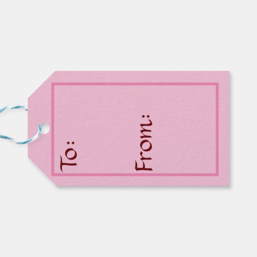 Ostersonntag Geschenkanhänger (Rückseite Horizontal)