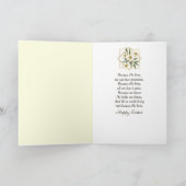 Ostersonntag Kreuz und Libams Karte (Innenseite)