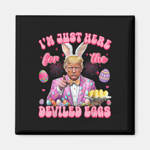 Ostersonntag Lustiger Donald Trump Ich bin nur weg Magnet