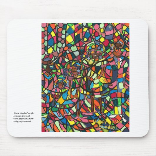 "Ostersonntag" Mousepad (Vorne)