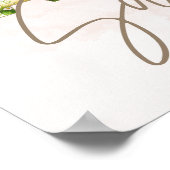 "Ostersonntag" Osterposter Poster (Ecke)