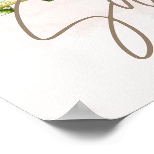 "Ostersonntag" Osterposter Poster (Ecke)