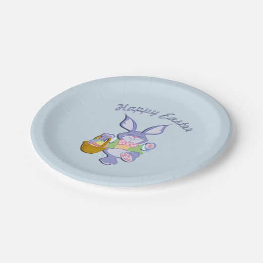 Ostersonntag Pappteller (Schrägansicht)