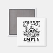 Ostersonntag Religiös Christlich Spoiler Alarm Gra Magnet (Vorderseite/Rückseite)
