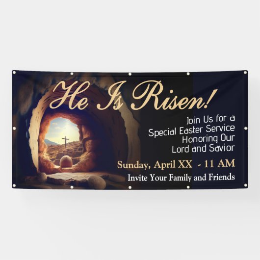 Ostersonntagsbanner Banner (Horizontal)