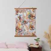 Ostersonntagsfeierlichkeiten Wandteppich Mit Holzrahmen (Schlafzimmer)