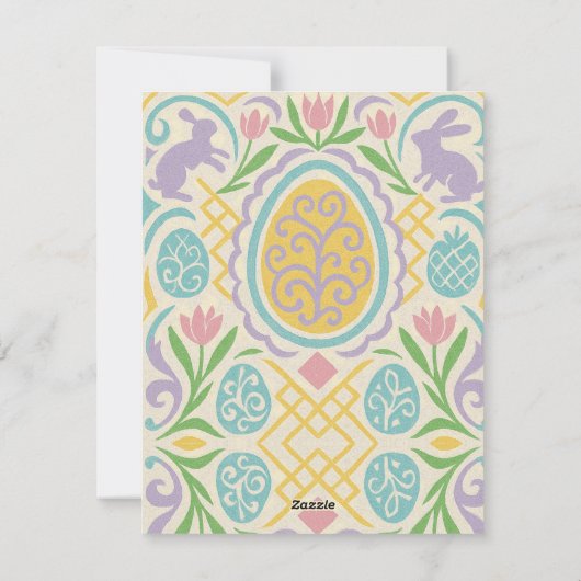 Osterspass Feiertagskarte (Rückseite)