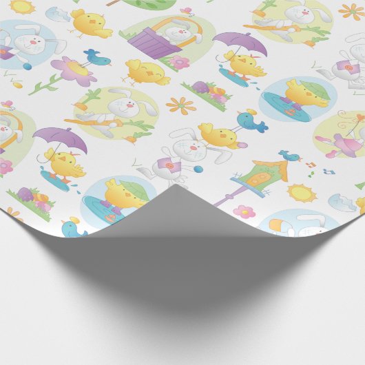 Osterspass Geschenkpapier (Ecke)