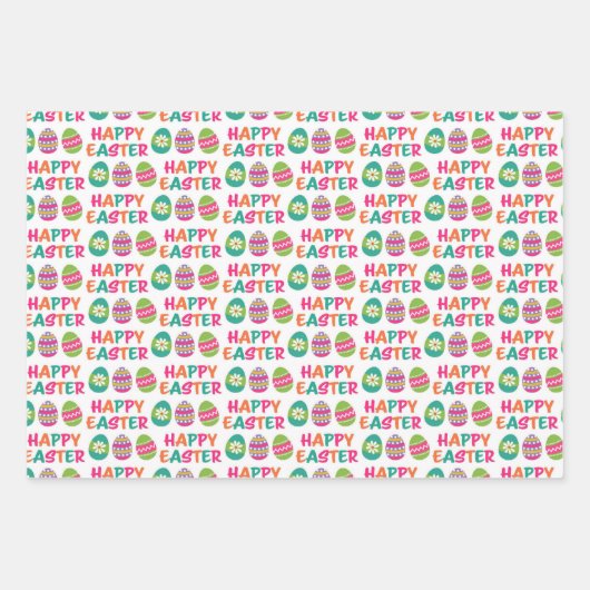 Osterspass Geschenkpapier Set (Vorderseite)