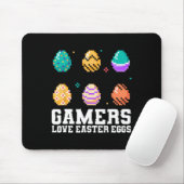 Osterspiele Liebe Ostereier-Gamer Mousepad (Mit Mouse)