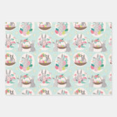 Osterspringtime-Wrapping Paper-Set 3 Geschenkpapier Set (Vorderseite)