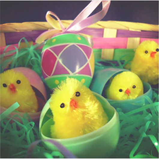 Osterstäbchen Aufkleber (Vorderseite)