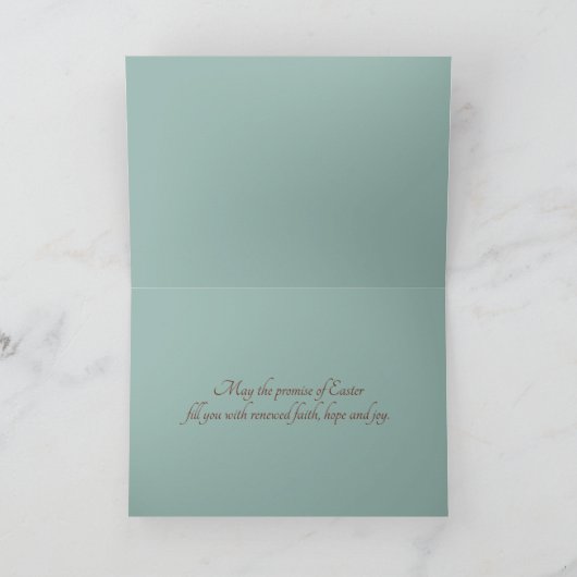 Osterstäbchen Feiertagskarte (Innenseite)