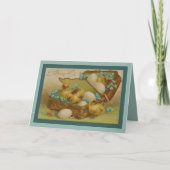 Osterstäbchen Feiertagskarte (Vorderseite)