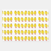 Osterstäbchen Geschenkpapier Set (Vorderseite 3)