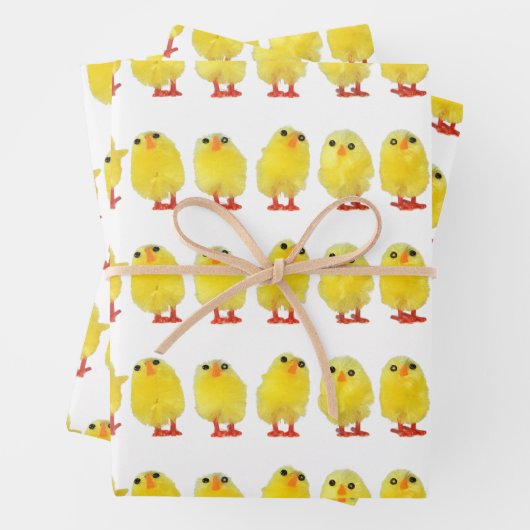 Osterstäbchen Geschenkpapier Set (Beispiel)