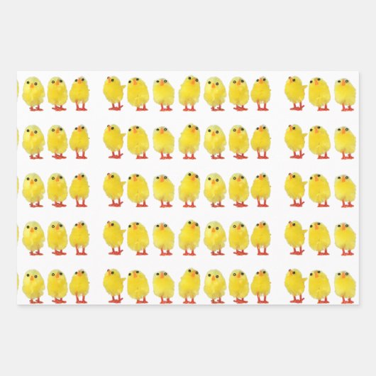 Osterstäbchen Geschenkpapier Set (Vorderseite)