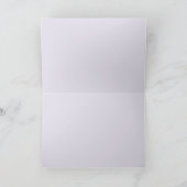 Osterstäbchen und vergiss mir Noten Feiertagskarte (Innenseite)