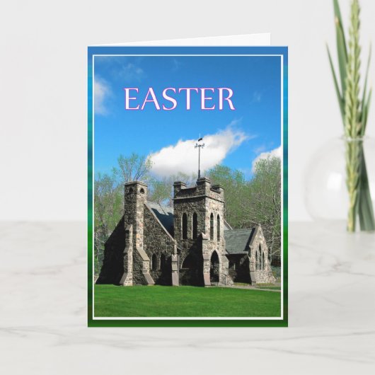 Ostersteinkirche Feiertagskarte (Vorderseite)