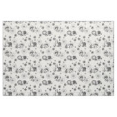 Osterstoff Bunny Spring Blumenmuster Stoff (Yard (91,4 cm))