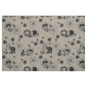 Osterstoff Bunny Spring Blumenmuster Stoff (Fat Quarter (45,7 x 55,9 cm))