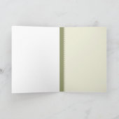 Ostersüße Mädchen Blume Kinder Fantasie CC1215 Karte (Innenseite)