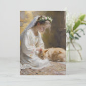 Osterszene A - Öle Feiertagskarte (Stehend Vorderseite)