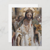 Osterszene B - Öle Feiertagskarte (Vorne/Hinten)