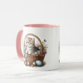 Ostertabby Kitty Tasse (Vorderseite Links)
