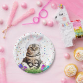 Ostertabby Pappteller (Party)