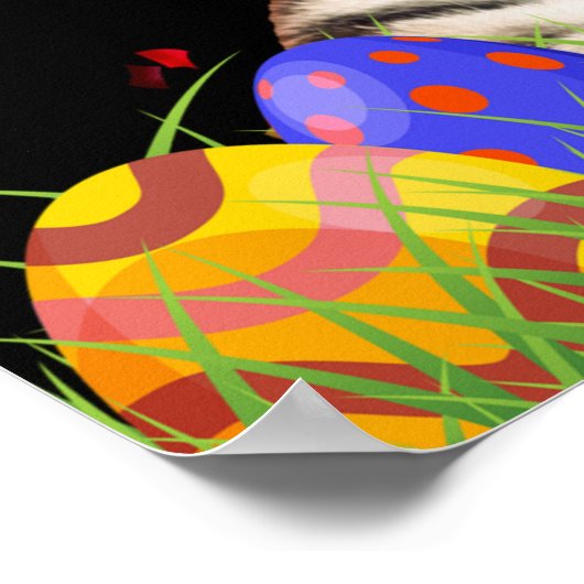 Ostertabby Poster (Ecke)