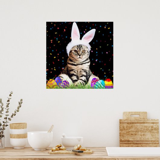 Ostertabby Poster (Küche)