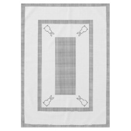 Ostertablette 60x84", kariert, Punkte, Kaninchen Tischdecke