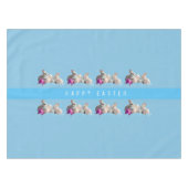 Ostertablette Zwei Kaninchen & Ostereier Tischdecke (Vorderseite (Horizontal))