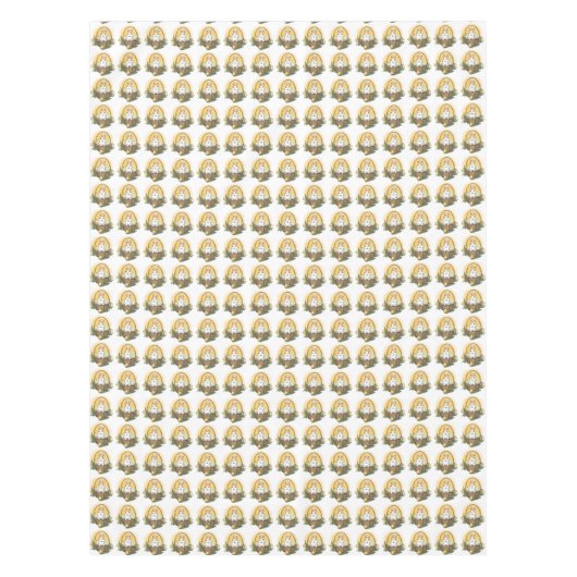 Ostertafel Feste Ostern Sonnenschein Tischdecke (Vorderseite)