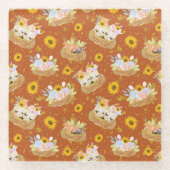 Ostertafel Glasuntersetzer (Vorderseite)