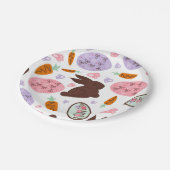 Ostertafel Pappteller (Schrägansicht)