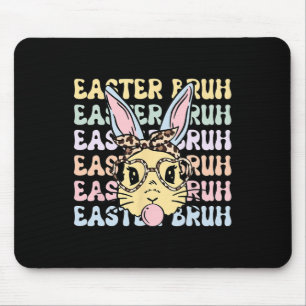 Ostertag Bruh Lustige Hasenohren Leopard Byndana W Mousepad