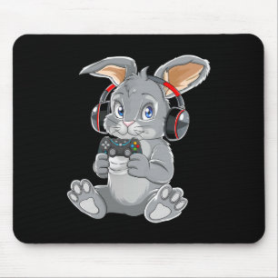 Ostertag Bunny Egg Funny Boys Girls Kids Gamer 7 Mousepad